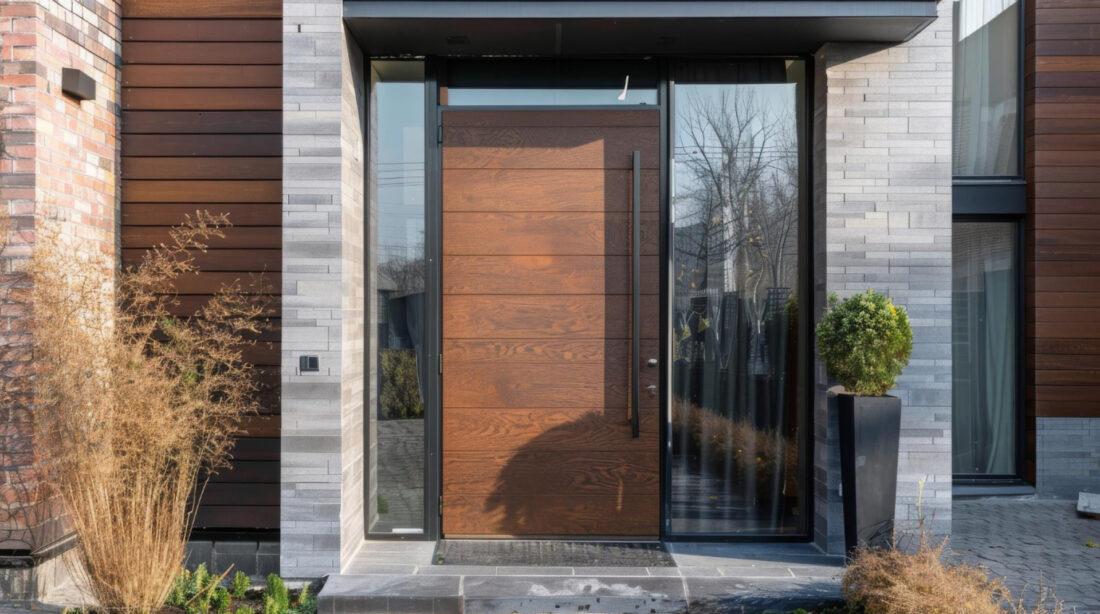 Porte d’entrée en bois moderne : quels avantages pour votre maison ?