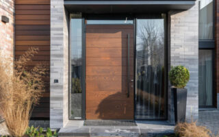 Porte d’entrée en bois moderne : quels avantages pour votre maison ?