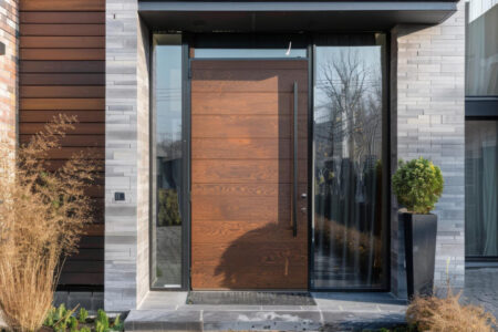 Porte d’entrée en bois moderne : quels avantages pour votre maison ?